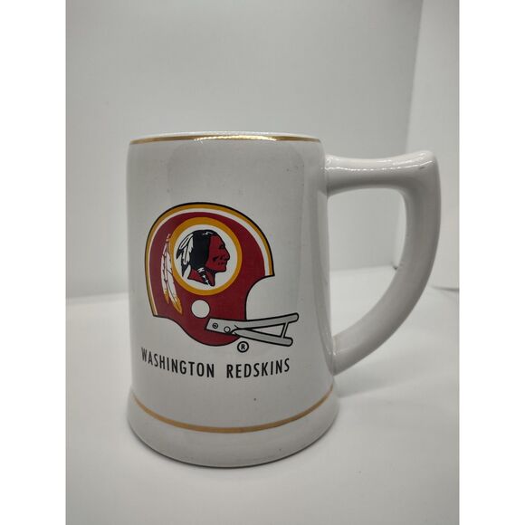 Washington Commanders Former Name NFL Stein - Picture 1 of 7